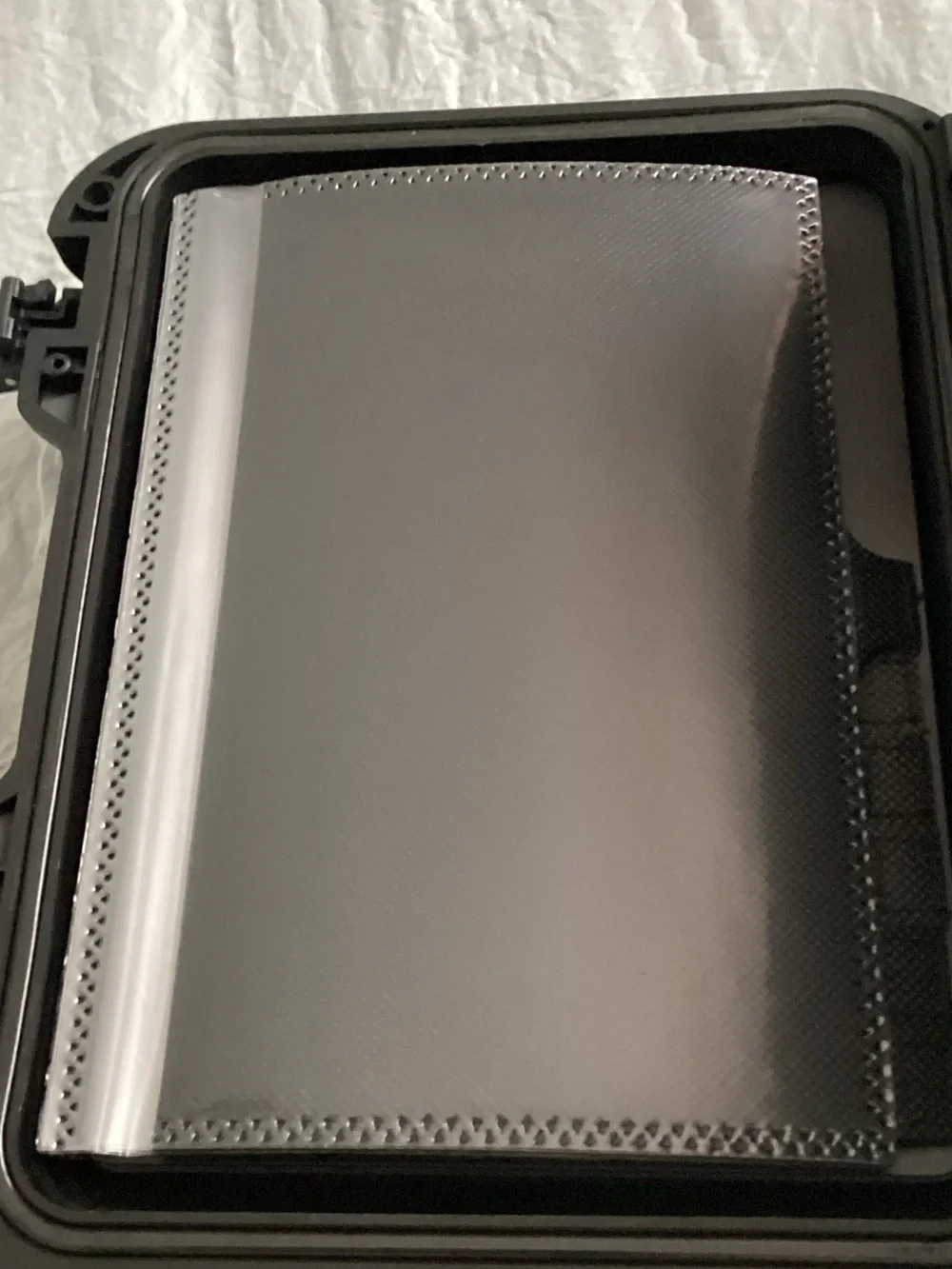 Heavy-Duty Black Protective Storage Case